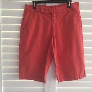 Bandolino Orange Bermuda shorts- size 12
